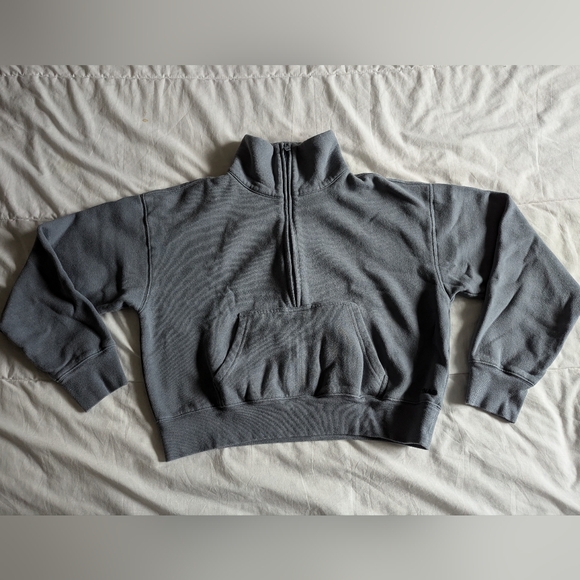Aritzia cozy fleece quarter zip - Picture 1 of 2